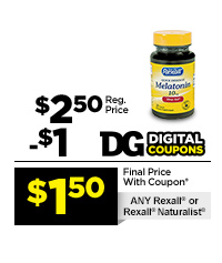 $1.50 Rexall® vitamins