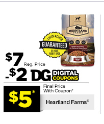 $5* Heartland Farms®