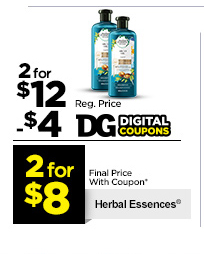 2 for $8 Herbal Essences®