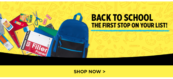 BACK TO SCHOOL | SHOP NOW