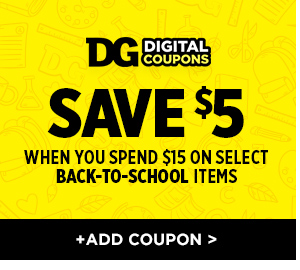 $5 OFF $15 BACK-TO-SCHOOL ITEMS
