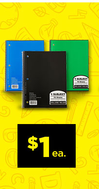 $1ea. Notebooks