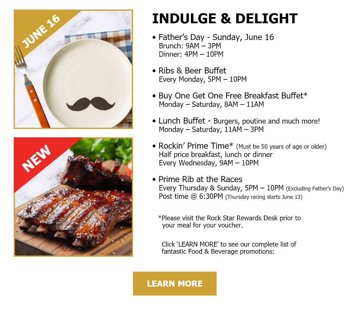 Indulge and Delight