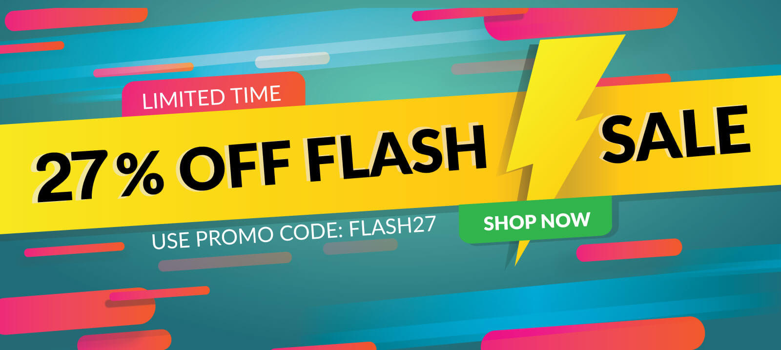 27% OFF FLASH SALE